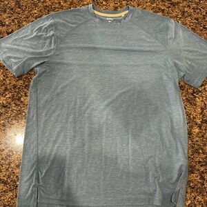 Men's Heather Blue Athletic Tee
